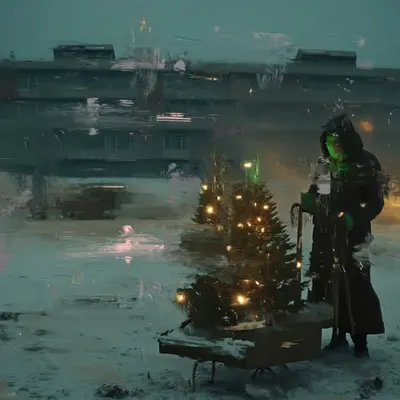 Lights on a Wasteland