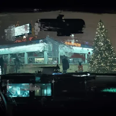 Silent Night at the Diner
