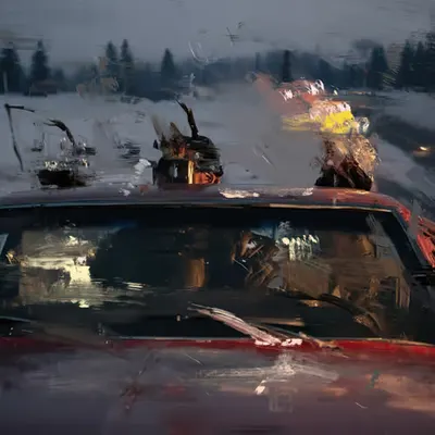 Rearview Antlers