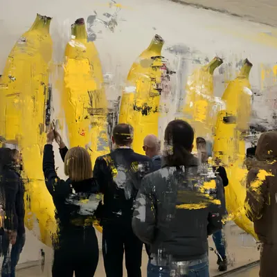 Gallery of Modern Banana Art - Installation 5