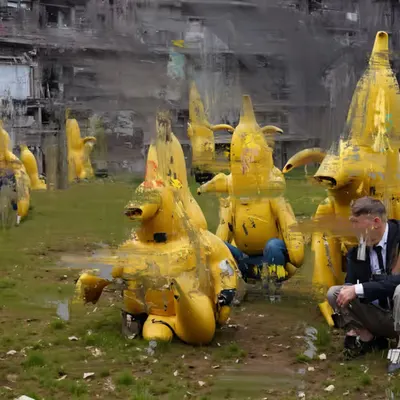 Banana Playground for Auction Employees