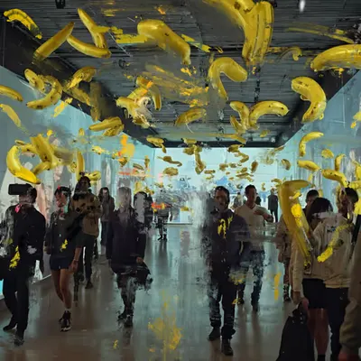 Gallery of Modern Banana Art - Installation Room 