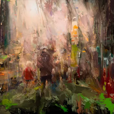 Eternal Guidance (Painting Study A)