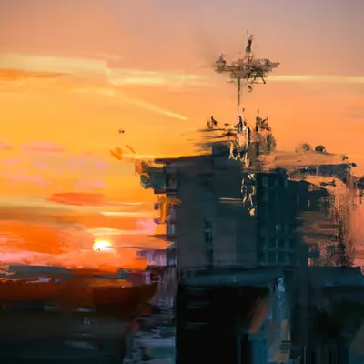 High Rise Sunrise