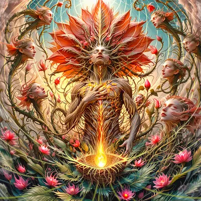"Ethereal Embrace"