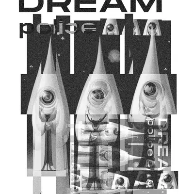 Dream Police White Poster