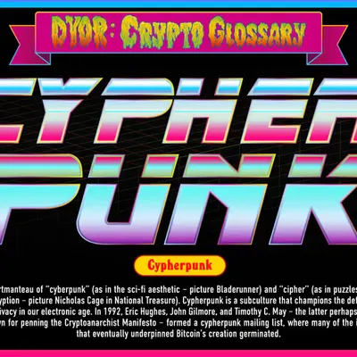 DYOR: Crypto Glossary #18