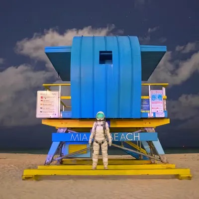 Miami Beach - Blue