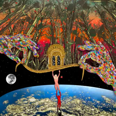 AMOR FATI EVE! (+multidisciplinary Original Big painting+ Suprise Sculpture)