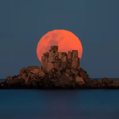 Blue Super Moon