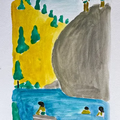 Cliff jumps