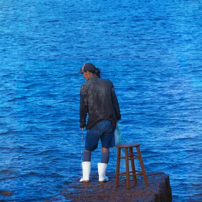 The Lonely Fisherman