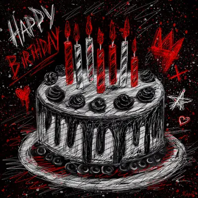 "Dark Birthday Queen"
