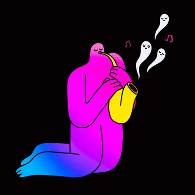 🎷 👻