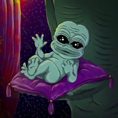 Birth of Alien Pepe