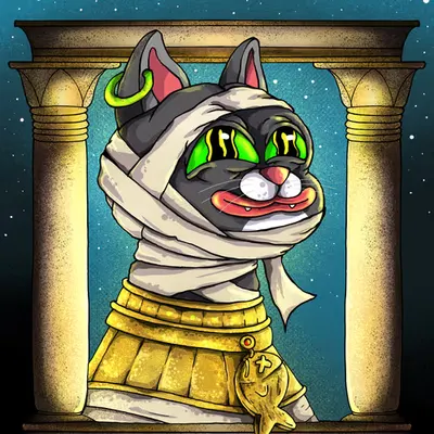 Ancient Egyptian Pepecat Mummy