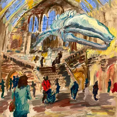 the museum 