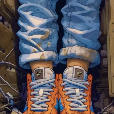 God gave you shoes To fit you So put 'em on 