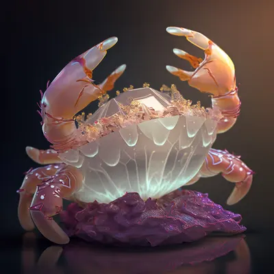 Glowing Crystal Insects #2