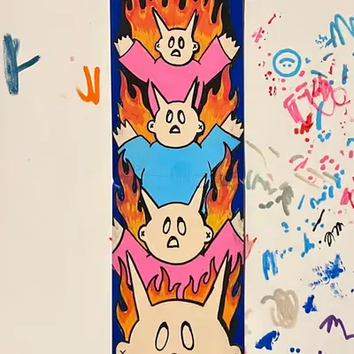 Double sticker