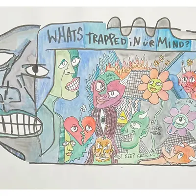 WHATS TRAPPED iN UR MiND?