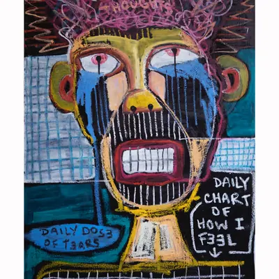 “TRYiNG 2 COLLECT MY THOUGHTS” by Steven Rea 