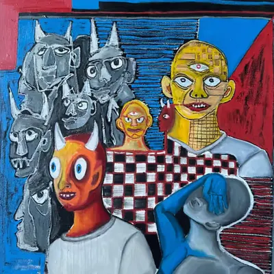“ALAS” oil on cavas