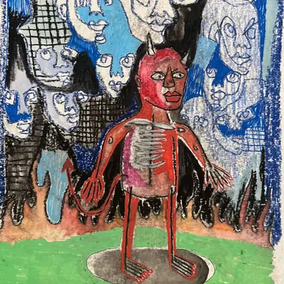EViL MaN in A BLuE WoRLD