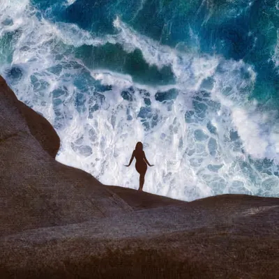 Canvas VII: Shadow on Rock