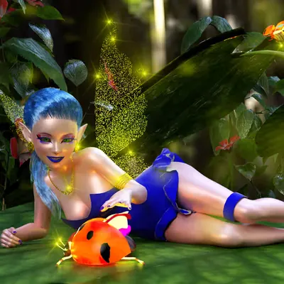 Elise & Ladybug 