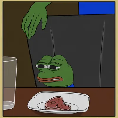 Pepe eats