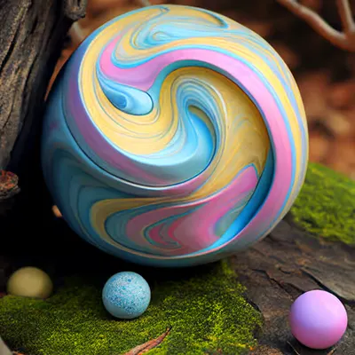Forest Bounty: Marble Clay #3/23