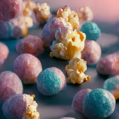 Faerie Food: Sour Popcorn