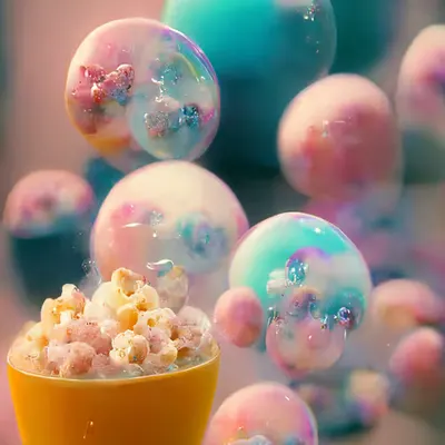 Faerie Food: Bubble Popcorn