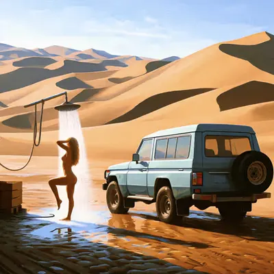 I've saved water all my life, but today it saves me
