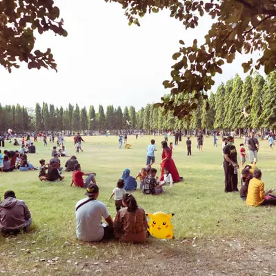 A Sunday on Lapangan Puputan Renon