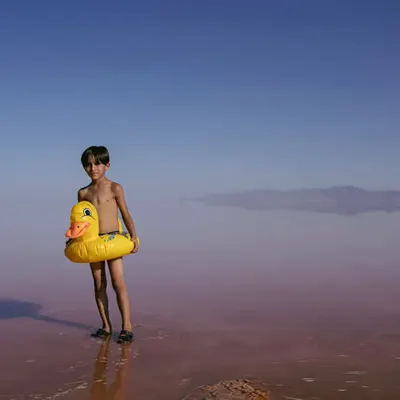 Lost Paradise #2 (Duck and Child)