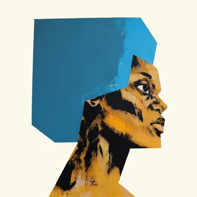 Her blue