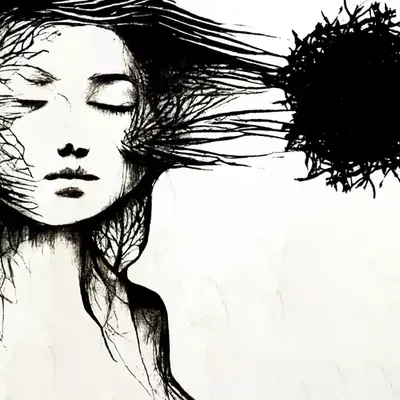 Fading into the black void