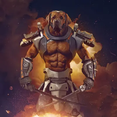 Tosa-Inu Cyberpunk
