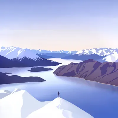 Roys Peak (Lisa Nicole x Rach Stewart Collab)