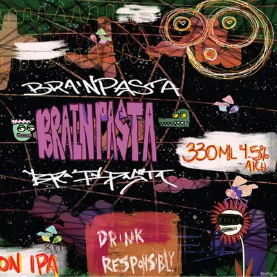 BRAINPASTA X HOPERA IPA 