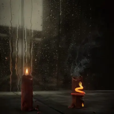 So you let me burn just to relight your own fire?