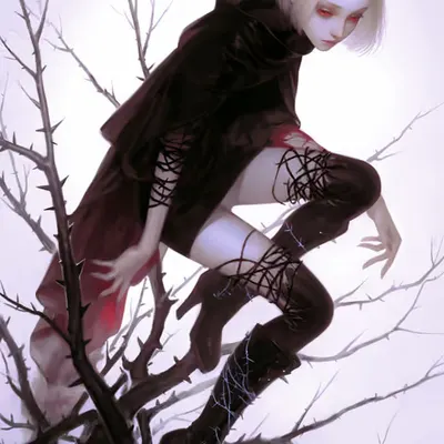 born in thorns and prickles