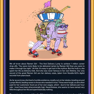 Delivery Deb Story Card