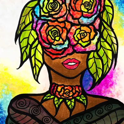 Flower Face
