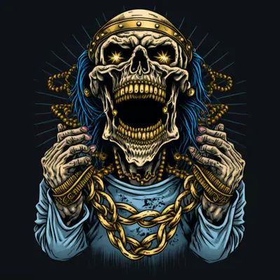 Zombie in chains