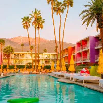 Poolside View