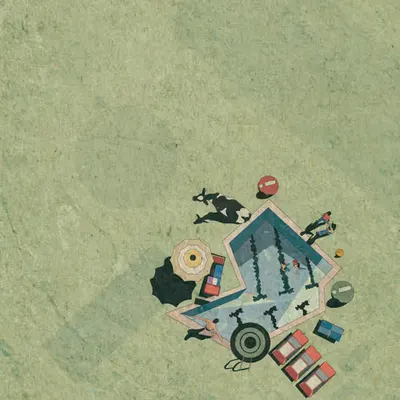 BOUBOY POOL WITH GRANT YUN'S COW