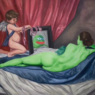 THE MIRROR PEPE VENUS